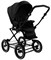 Детская коляска Roan Bass Next Classic Кожа d12 3 в 1 с автокреслом Elo Lux Black RCL300/1 Black 1912292145 - фото 86281