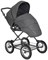 Детская коляска Roan Bass Next Classic d12 3 в 1 с автокреслом Tutis Elo Lux Black RCL263/1 Steel Grey 740999271 - фото 86338