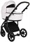 Детская коляска Roan Bass Next Кожа 3 в 1 с автокреслом Tutis Elo Lux Black RN081/1 White 1061383306 - фото 86393