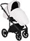 Детская коляска Roan Bass Next Кожа 3 в 1 с автокреслом Tutis Elo Lux Black RN081/1 White 1061383306 - фото 86398