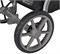 Детская коляска Roan Bass Next Кожа 3 в 1 с автокреслом Tutis Elo Lux Black RN083/1 Graphite Pearl 237986974 - фото 86435