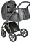 Детская коляска Roan Bass Next Кожа 3 в 1 с автокреслом Tutis Elo Lux Black RN083/1 Graphite Pearl 237986974 - фото 86440