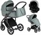 Детская коляска Roan Bass Next Кожа 3 в 1 с автокреслом Tutis Elo Lux Black RN085/1 Misti Mint 1443455188 - фото 86448