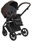 Детская коляска Roan Bass Next Кожа 3 в 1 с автокреслом Tutis Elo Lux Black RN087/1 Chocolate/Black 1133537279 - фото 86467
