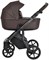 Детская коляска Roan Bass Next Кожа 3 в 1 с автокреслом Tutis Elo Lux Black RN087/1 Chocolate/Black 1133537279 - фото 86469