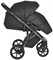 Детская коляска Roan Bass Next Кожа 3 в 1 с автокреслом Tutis Elo Lux Black RN088/1 Black/Black 40797928 - фото 86496