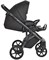 Детская коляска Roan Bass Next Кожа 3 в 1 с автокреслом Tutis Elo Lux Black RN088/1 Black/Black 40797928 - фото 86497