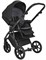 Детская коляска Roan Bass Next Кожа 3 в 1 с автокреслом Tutis Elo Lux Black RN088/1 Black/Black 40797928 - фото 86498