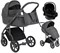 Детская коляска Roan Bass Next 3 в 1 с автокреслом Tutis Elo Lux Black RN223/1 Steel Grey/Grey/ руч.Серый 408161126 - фото 86521