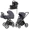 Коляска Carrello Vector 2025 CRL-6551 Ammonite AY329 Pro Absolute Black с базой Isofix 3 в 1 Ultimate Grey 1844110462 - фото 86780