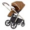 Коляска Carrello Vector CRL-6550 Nova Black Line с базой Isofix 3 в 1 Coral Beige 866803202 - фото 86870