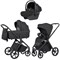 Коляска Carrello Vector CRL-6550 Nova Black Line с базой Isofix 3 в 1 Magnet Black 429889979 - фото 87093