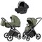 Коляска Carrello Vector 2025 CRL-6551 Nova Black Line с базой Isofix 3 в 1 Field Green 1644479193 - фото 87312
