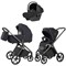 Коляска Carrello Vector 2025 CRL-6551 Nova Black Line с базой Isofix 3 в 1 Shadow Black 450849416 - фото 87507
