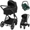 Коляска детская Maxi-Cosi Oxford Plus 3 в 1 с автокреслом CabrioFix Essential green 1978390110 PlusTwillic Black/Черный 1552844336 - фото 87889