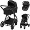 Коляска детская Maxi-Cosi Oxford Plus 3 в 1 с автокреслом Coral 360 Essential black 1978390110 PlusTwillic Black/Черный 1718619486 - фото 88394