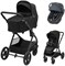 Коляска детская Maxi-Cosi Oxford Plus 3 в 1 с автокреслом Coral 360 Essential Graphite 1978390110 PlusTwillic Black/Черный 1330122849 - фото 88530
