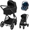 Коляска детская Maxi-Cosi Oxford Plus 3 в 1 с автокреслом Pebble 360 Essential Blue 1978390110 PlusTwillic Black/Черный 1786318832 - фото 89384