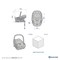 Коляска детская Maxi-Cosi Oxford Plus 3 в 1 с автокреслом Pebble 360 Essential Blue 1978390110 PlusTwillic Black/Черный 1786318832 - фото 89406