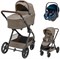 Коляска детская Maxi-Cosi Oxford Plus 3 в 1 с автокреслом Pebble 360 Essential Blue 1978470110 Twillic Truffle/Трюфель 1973928650 - фото 89478