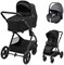 Коляска детская Maxi-Cosi Oxford Plus 3 в 1 с автокреслом Pebble 360 Pro Twillic Graphite 1978390110 PlusTwillic Black/Черный 1024195859 - фото 89718
