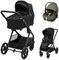 Коляска детская Maxi-Cosi Oxford Plus 3 в 1 с автокреслом Pebble 360 Pro Twillic Truffle 1978390110 PlusTwillic Black/Черный 650027025 - фото 90014