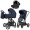 Коляска Carrello Alfa CRL-6522 2025 Nova DK791 Black Line с базой Isofix 3 в 1 Denim Blue 1270771426 - фото 90391
