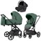 Коляска Carrello Alfa CRL-6522 2025 Nova DK791 Black Line с базой Isofix 3 в 1 Meadow Green 1333262062 - фото 90534