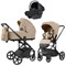 Коляска Carrello Alfa CRL-6522 2025 Nova DK791 Black Line с базой Isofix 3 в 1 Natural Beige 1193763186 - фото 90608