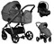 Детская коляска Tutis Uno 5 Plus Essential collection 3 в 1 с автокреслом Elo Lux EduSky Black 1402145 Canella 1197937075 - фото 90753