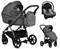 Детская коляска Tutis Uno 5 Plus Essential collection 3 в 1 с автокреслом Elo Lux EduSky Grey 1402145 Canella 631780834 - фото 90787