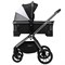 Детская коляска Sweet Baby Verde Silver 3 в 1 Black 500612941 - фото 90825
