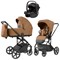 Коляска Carrello Alfa CRL-6522 2025 Ammonite AY329 Pro Absolute Black 3 в 1 Honey Beige 1586690331 - фото 91033