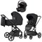 Коляска Carrello Alfa CRL-6522 2025 Ammonite AY329 Pro Absolute Black 3 в 1 Rock Black 2080331770 - фото 91203