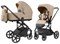 Коляска Carrello Alfa CRL-6522 2025 Ammonite AY329 Pro Absolute Black с базой Isofix 3 в 1 Natural Beige 1563380442 - фото 91487