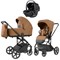 Коляска Carrello Alfa CRL-6522 2025 Vega CRL-14101 Absolute Black 3 в 1 Honey Beige 678642365 - фото 91639