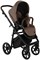 Детская коляска Roan Esso 2025 Кожа 3 в 1 с автокреслом Tutis Elo Lux EduSky Grey ESSK/211/1 Camel/Black/руч.Тем.коричневый 1021390741 - фото 91900