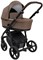 Детская коляска Roan Esso 2025 Кожа 3 в 1 с автокреслом Tutis Elo Lux EduSky Grey ESSK/211/1 Camel/Black/руч.Тем.коричневый 1021390741 - фото 91905
