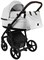 Детская коляска Roan Esso 2025 Кожа 3 в 1 с автокреслом Tutis Elo Lux EduSky Grey ESSK/215/1 White/Black/руч.Тем.коричневый 123627999 - фото 91951