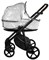 Детская коляска Roan Esso 2025 Кожа 3 в 1 с автокреслом Tutis Elo Lux EduSky Grey ESSK/215/1 White/Black/руч.Тем.коричневый 123627999 - фото 91958