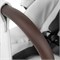 Детская коляска Roan Esso 2025 Кожа 3 в 1 с автокреслом Tutis Elo Lux EduSky Grey ESSK/215/1 White/Black/руч.Тем.коричневый 123627999 - фото 91973