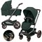 Детская коляска Maxi-Cosi Fame 3 в 1 с автокреслом CabrioFix Essential graphite Twillic Green/зеленый 1029837867 - фото 92017