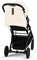 Прогулочная коляска Cybex Beezy 2024 Canvas White с дождевиком и бампером 1236551318 - фото 92204