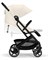 Прогулочная коляска Cybex Beezy 2024 Canvas White с дождевиком и бампером 1236551318 - фото 92207