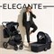 Детская коляска Sweet Baby Elegante 2 в 1 GL Black 1224760599 - фото 9279