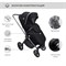 Детская прогулочная коляска Sweet Baby Elegante BRD/Black 1882858660 - фото 93130