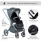Детская прогулочная коляска Sweet Baby Elegante BRD/Black 1882858660 - фото 93134