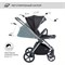 Детская прогулочная коляска Sweet Baby Elegante BRD/Black 1882858660 - фото 93138