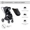 Детская прогулочная коляска Sweet Baby Elegante BRD/Black 1882858660 - фото 93140