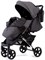 Прогулочная коляска Peppy Polo 2.0 Steel grey хром рама, сумка 1136693679 - фото 93556